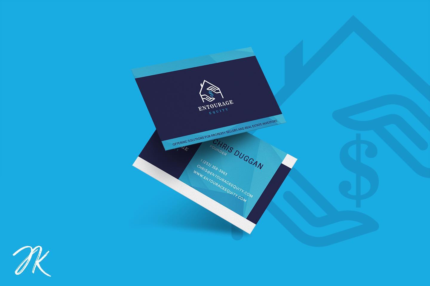 Custom Business Card Design | Luxe Branding for Small Business | Editable Canva Pro Design | Digital Business Card File | Print Ready Card