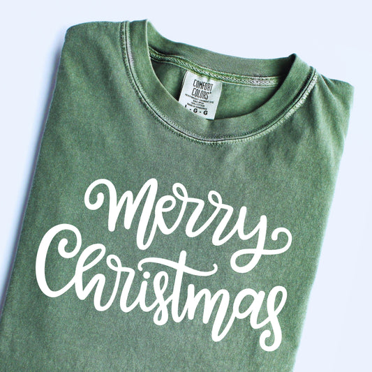 Retro Merry Christmas Script PNG Bundle | Vintage Christmas Lettering PNG | Holiday Sublimation | Retro Xmas Shirt Design Digital Download