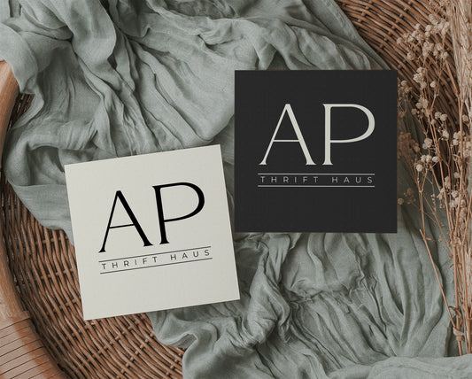 Custom Business Card Design | Luxe Branding for Small Business | Editable Canva Pro Design | Digital Business Card File | Print Ready Card