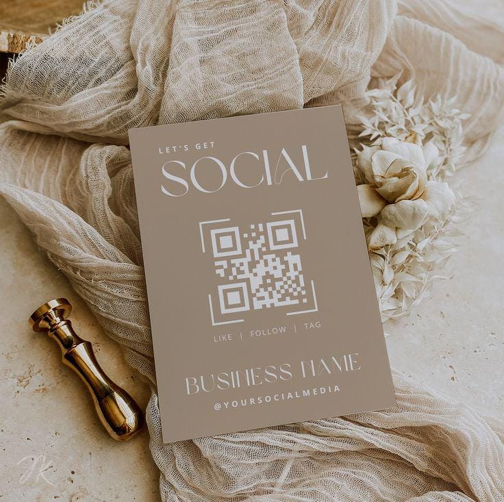 Boho Business Vol.2 Bundle | All-in-One Small Business Boho Canva Templates, DIY Cards, Price List, Logos and Gift Certificates | Boho Beige