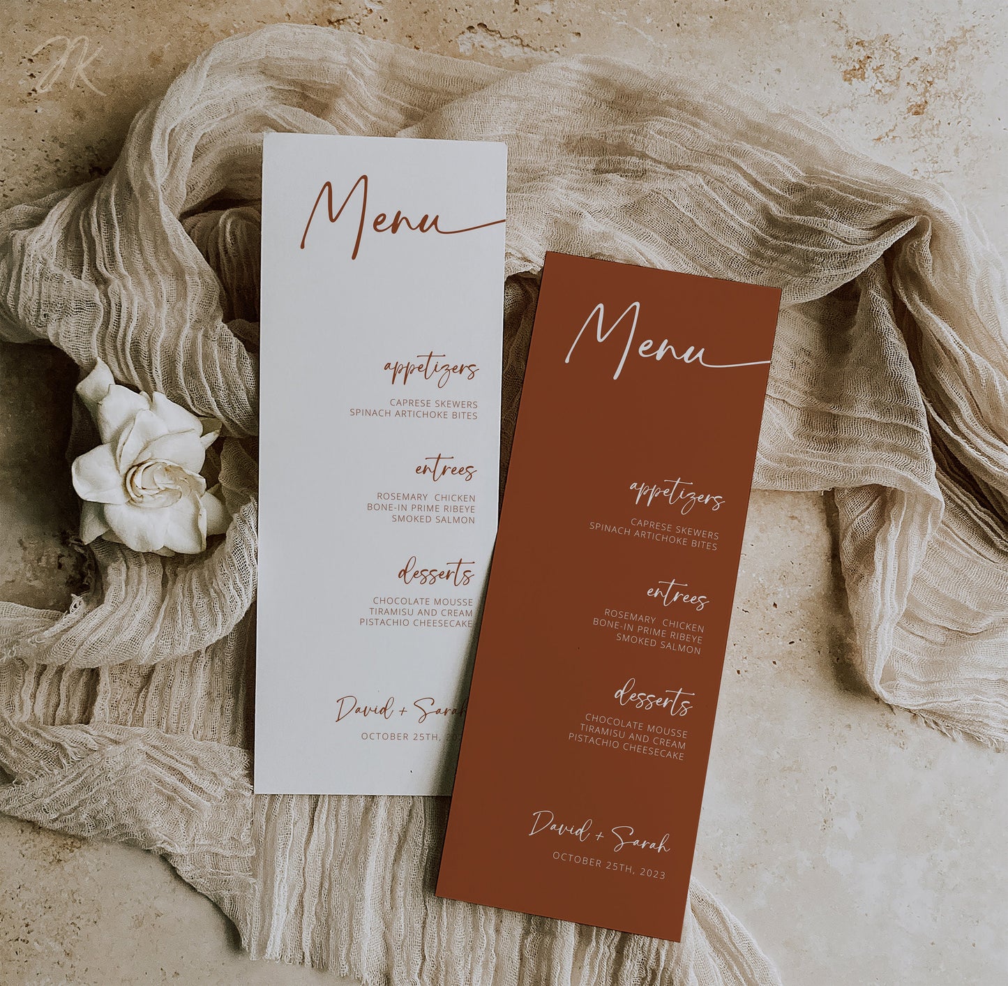 DESERT BOHO Wedding Mega Bundle | Terracotta Signage | Modern RSVP and Place Cards | Ceremony Programs and Menu | Editable Canva Invite Card