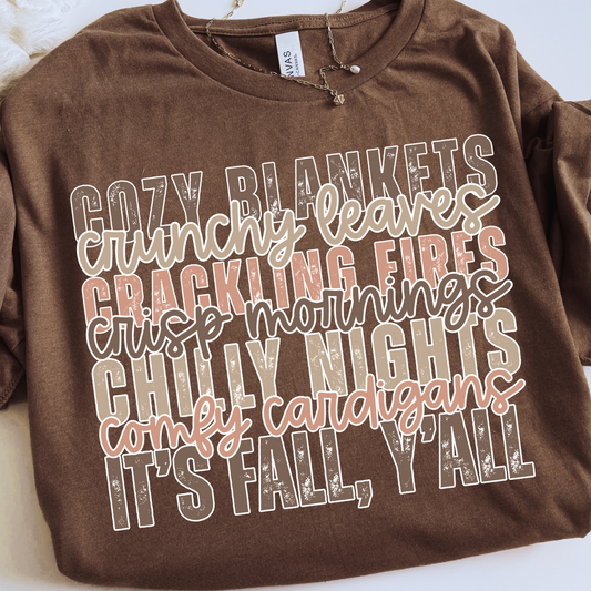 Boho Fall Distressed Cozy Fall Word List PNG Bundle | Autumn Sublimation | Cozy Season Digital Download