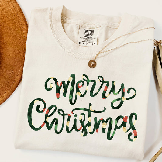 Retro Merry Christmas Script PNG Bundle | Vintage Christmas Lettering PNG | Holiday Sublimation | Retro Xmas Shirt Design Digital Download