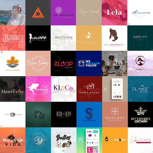 Custom Logo Design Package | Small Business Branding | Real Estate Logo | Luxury Branding Kit