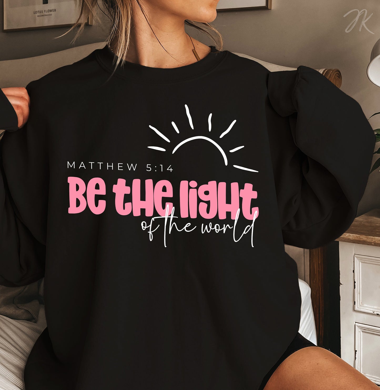 Be the Light PNG | Christian PNG | Bible Verse Quote | Shirt PNG Sublimation | Cricut Cut File | Religious Gift | Gift for Mom | Jesus Shirt