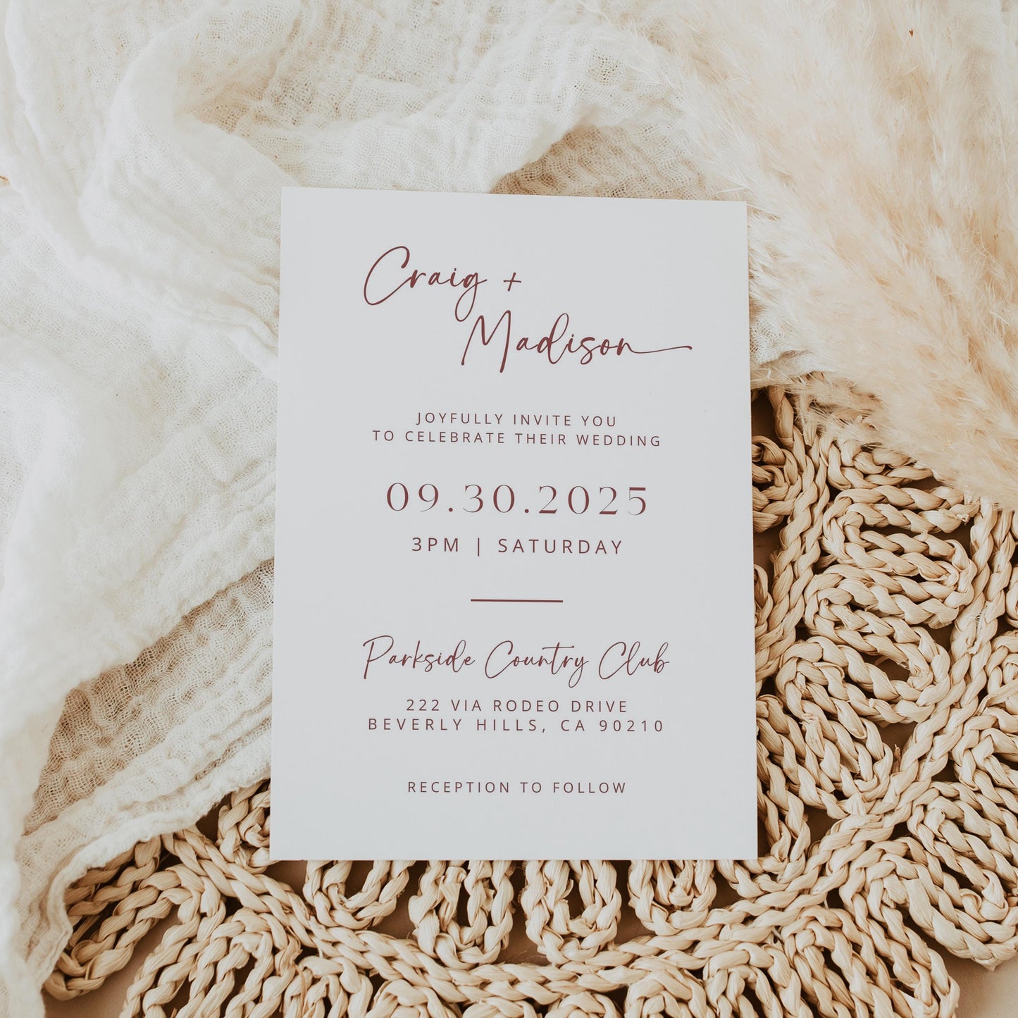 Baby Blue Orchid Wedding Invites | Oscar De La Inspired | Light Blue Bridal Signage DIY | Luxury Wedding | Canva Invitations | Elegant Cards