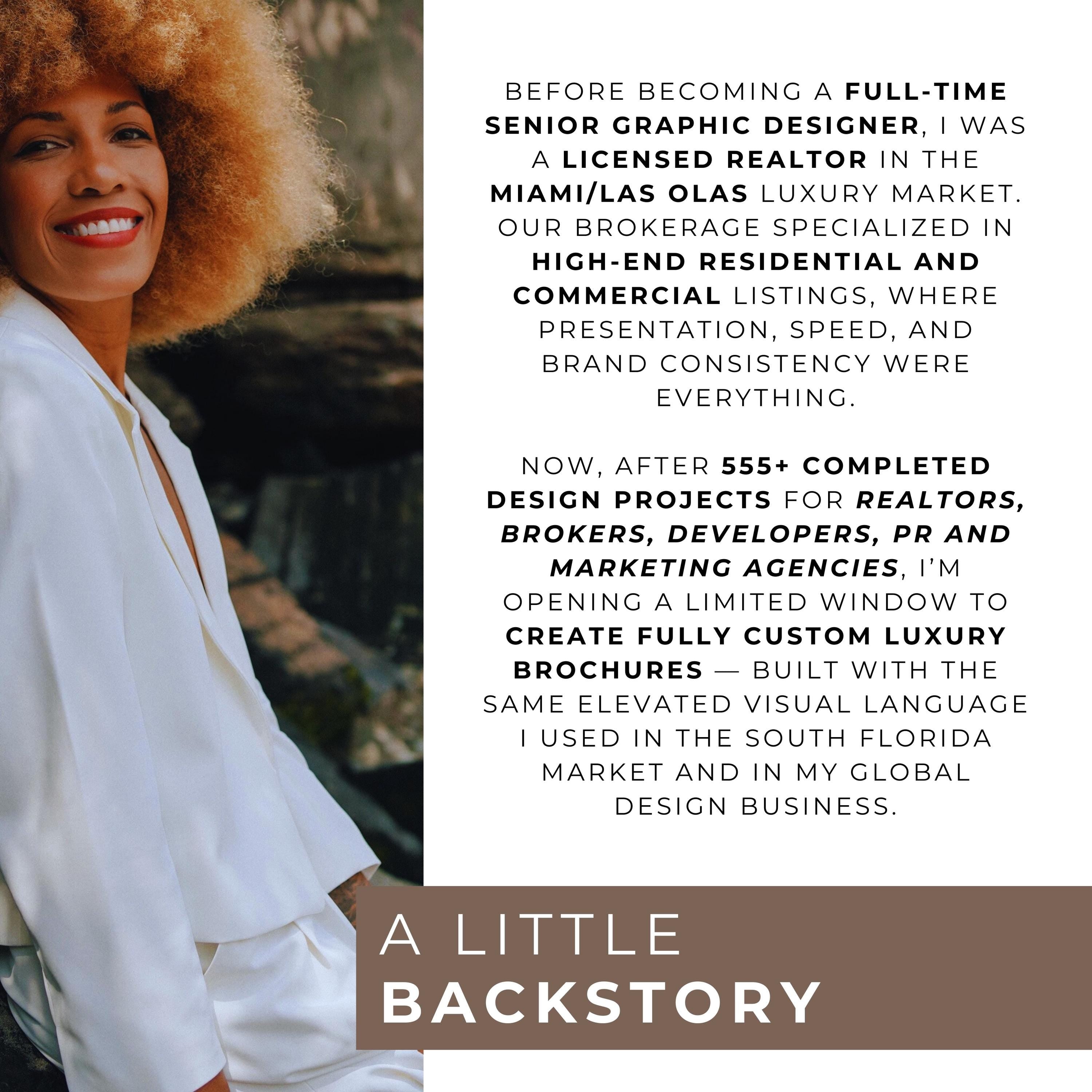Custom Luxury Real Estate Brochure | 4-Page Modern Realtor Marketing (Canva Template)