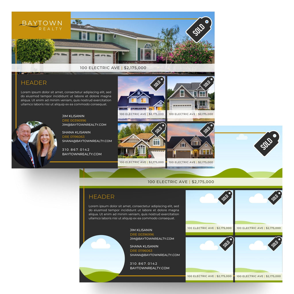 Custom Luxury Real Estate Brochure | 4-Page Modern Realtor Marketing (Canva Template)