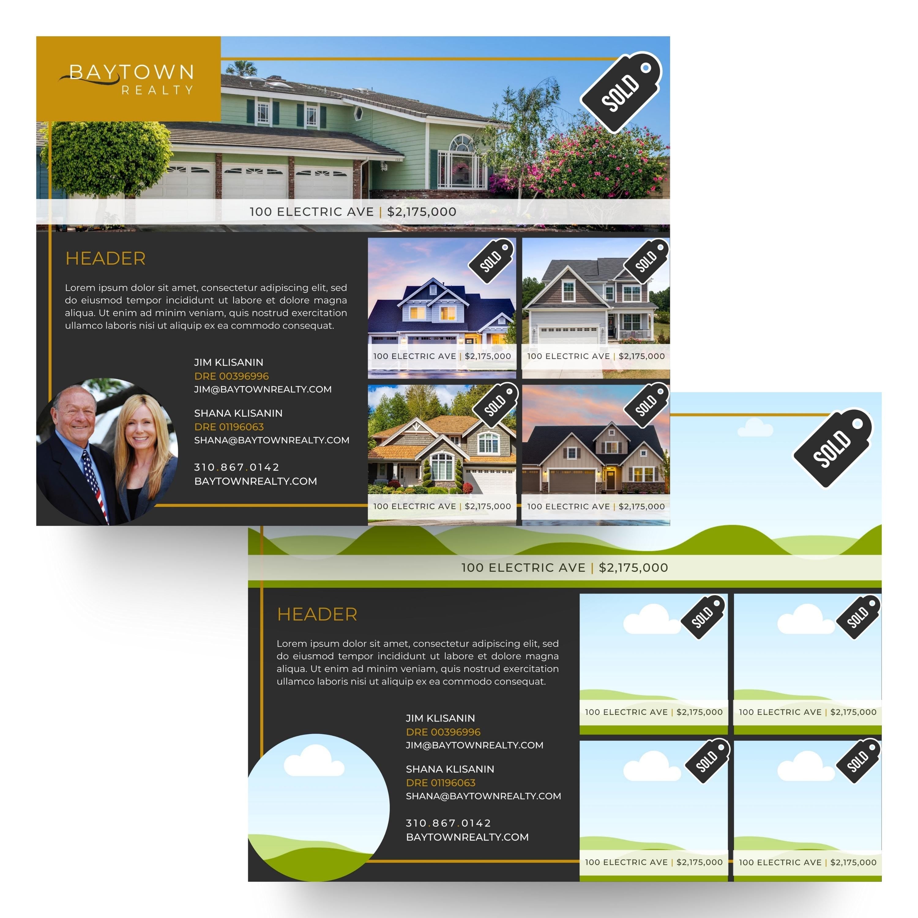 Custom Luxury Real Estate Brochure | 4-Page Modern Realtor Marketing (Canva Template)