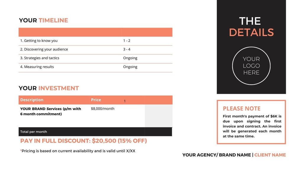 PR Agency 360 Canva Pitch Deck Bundle | DIY Slide Deck Template PR Proposal | Contract | Case Studies | Services | Strategy Deck | 50-Slides