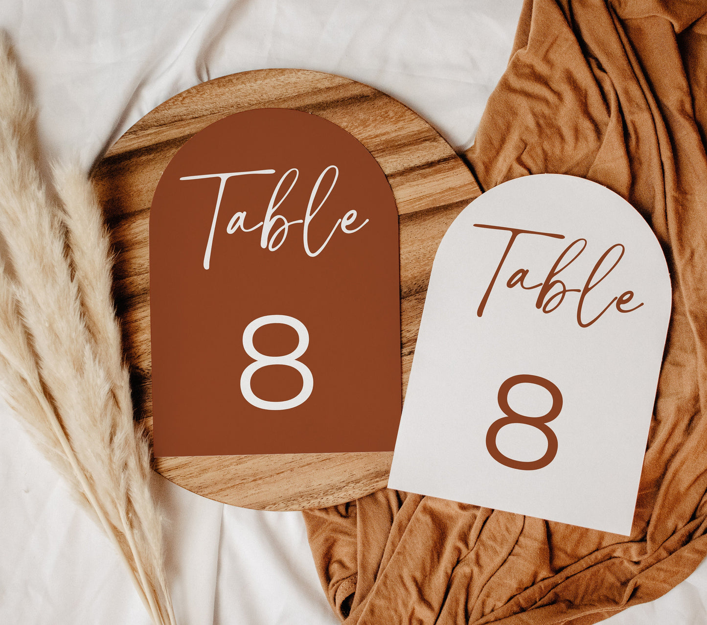 DESERT BOHO Wedding Mega Bundle | Terracotta Signage | Modern RSVP and Place Cards | Ceremony Programs and Menu | Editable Canva Invite Card