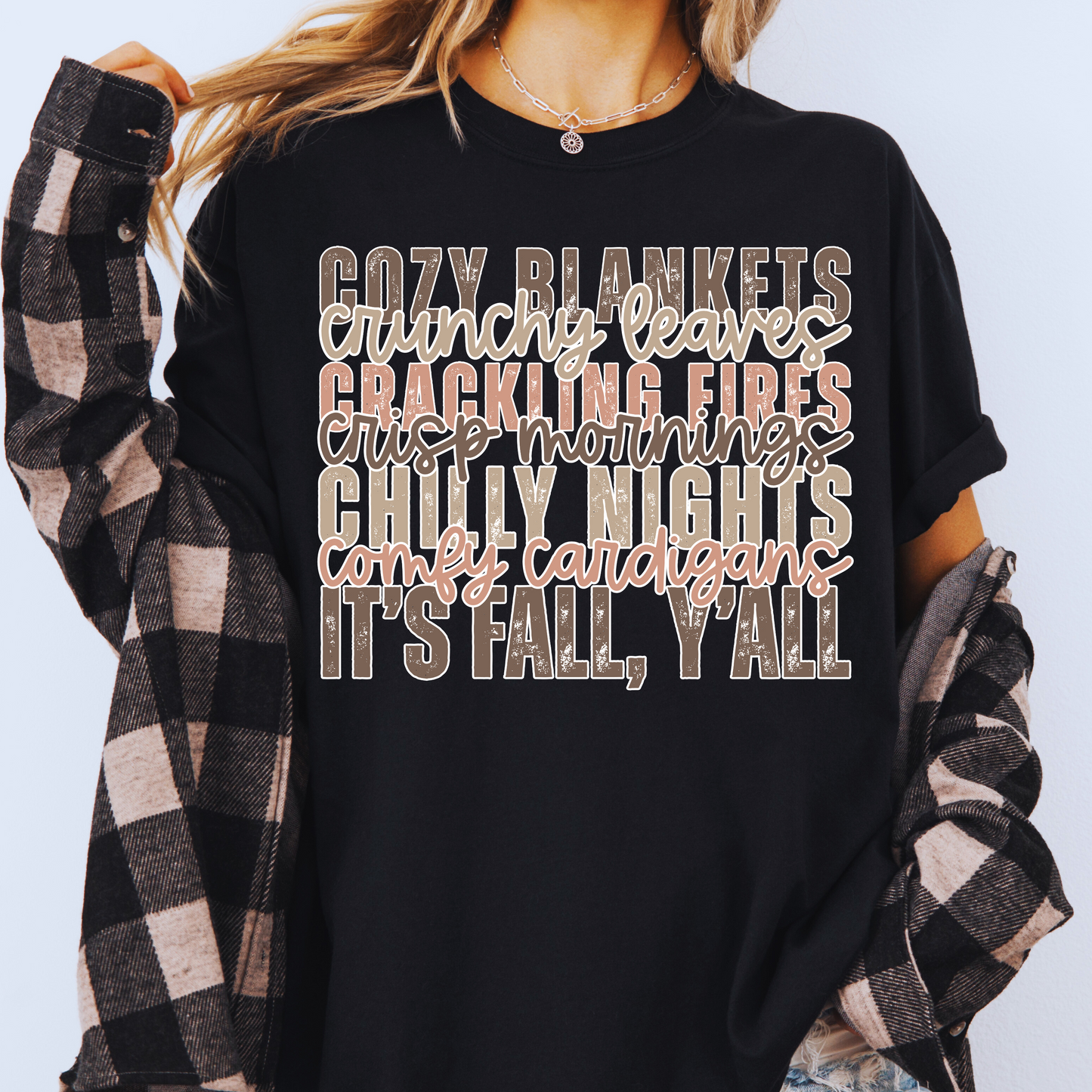 Boho Fall Distressed Cozy Fall Word List PNG Bundle | Autumn Sublimation | Cozy Season Digital Download