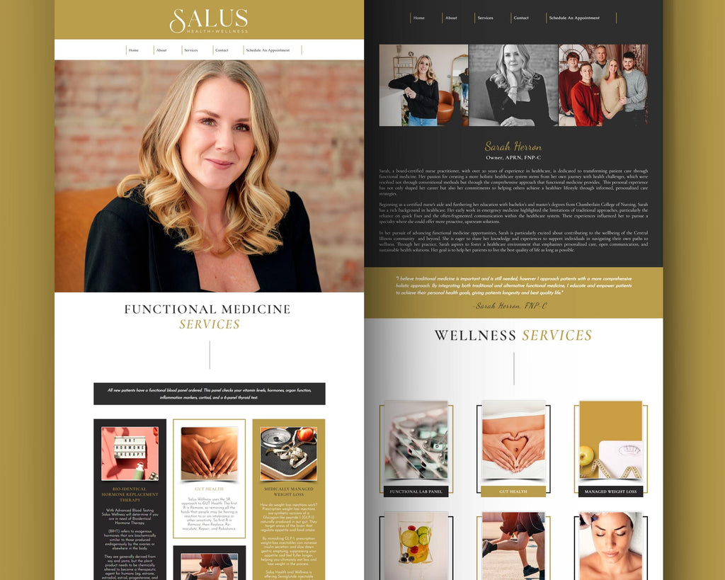 CUSTOM Logo, Business Cards, Social Media and Full Website Branding/Rebranding Package | Entrepreneurs, Realtors, Salon Owners, and More