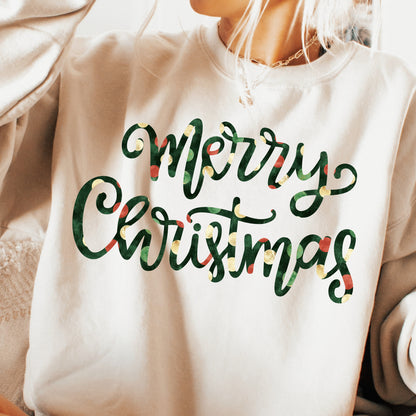 Retro Merry Christmas Script PNG Bundle | Vintage Christmas Lettering PNG | Holiday Sublimation | Retro Xmas Shirt Design Digital Download