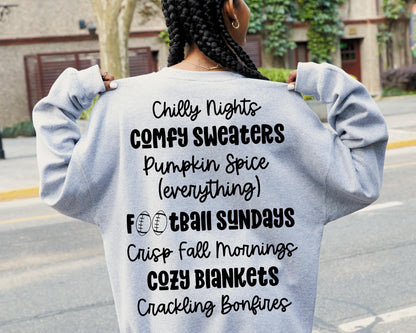 Retro Fall Chilly Nights PNG | Football Pumpkin | Boho Autumn Shirt Sublimation | Fall Sayings | Fall Sweatshirt Sublimation | Cricut File