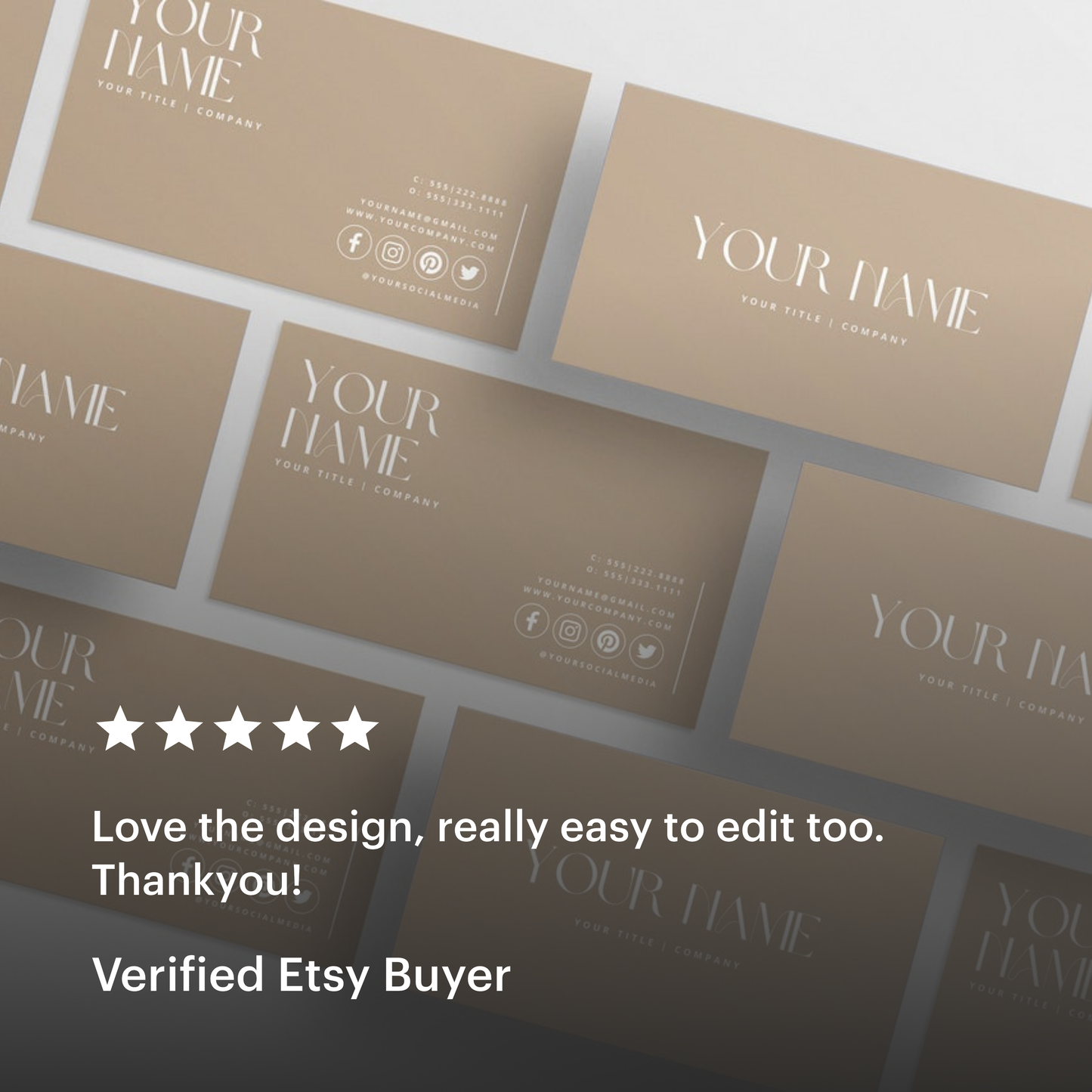 Boho Business Vol.2 Bundle | All-in-One Small Business Boho Canva Templates, DIY Cards, Price List, Logos and Gift Certificates | Boho Beige