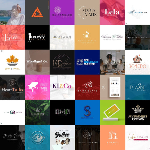 Custom Luxury Brand Identity (Logo and Business Card System) | 7-10 Business Days