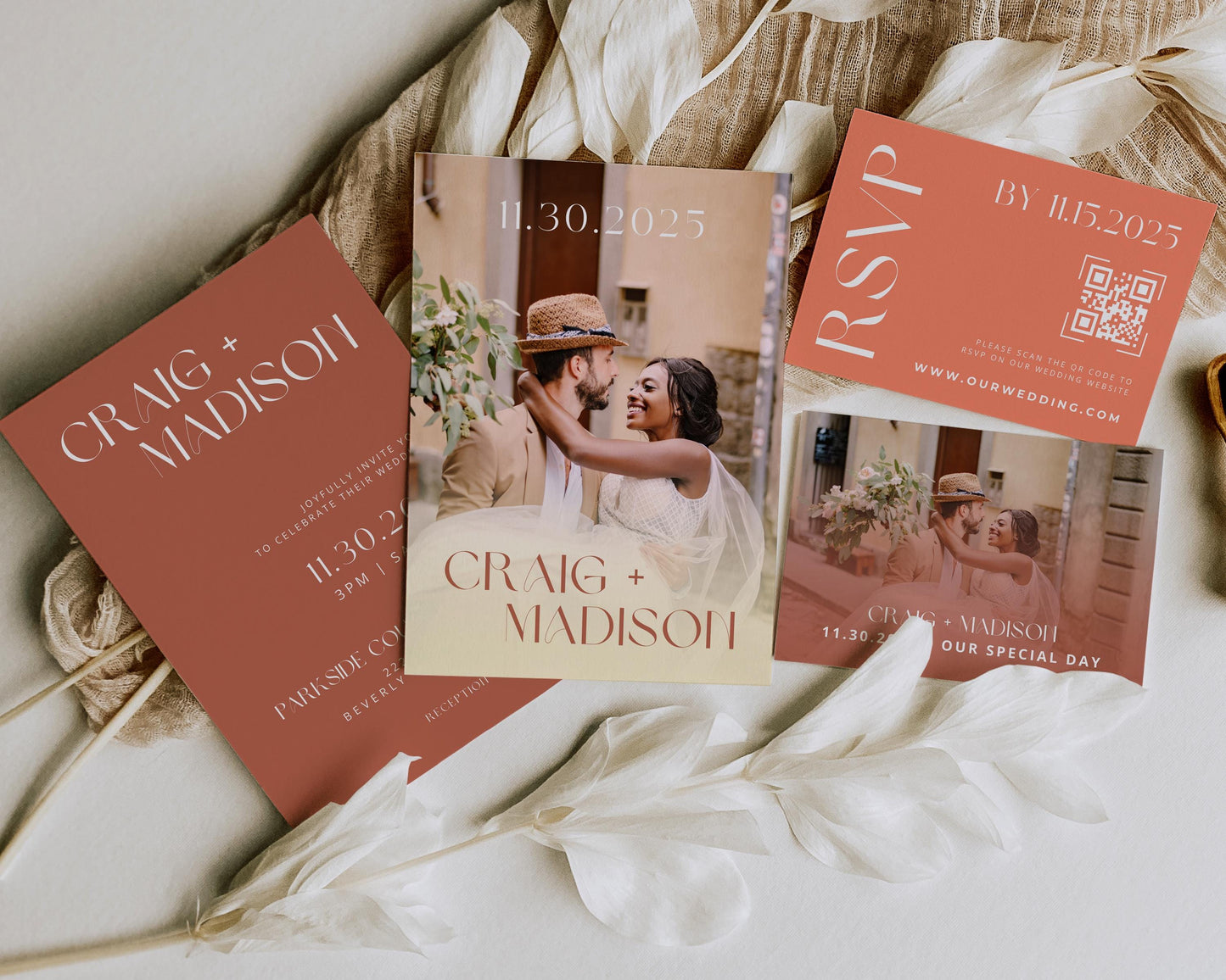 SUMMER Boho Wedding Decor Sign Mega Bundle | 4-in-1 DIY Wedding Cards | Editable Canva | Signature Drinks Invites | CUSTOMIZATION Available