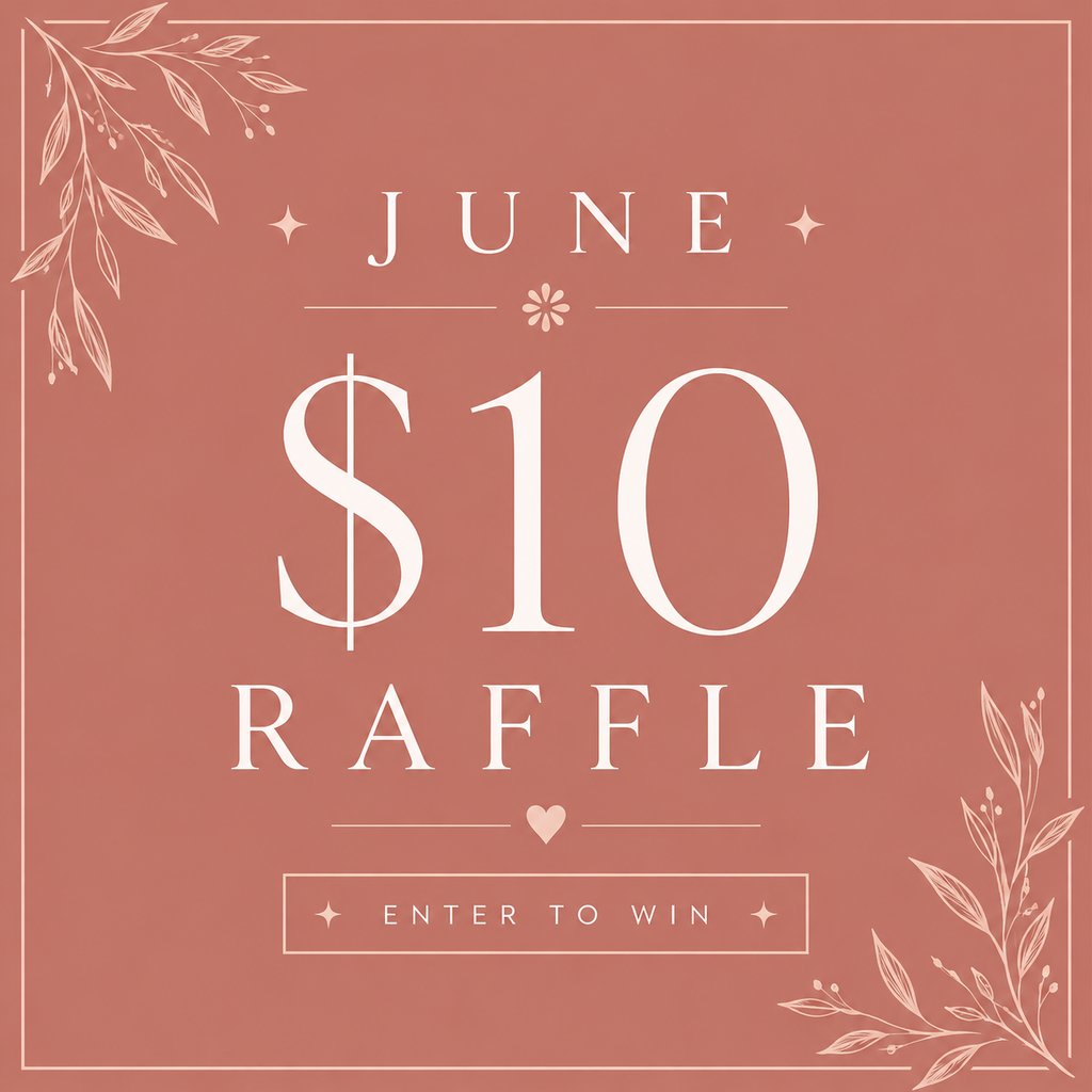 $10 JUNE RAFFLE Entry | Win a Custom Wedding Signage Suite Valued at $555