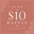 $10 JUNE RAFFLE Entry | Win a Custom Wedding Signage Suite Valued at $555
