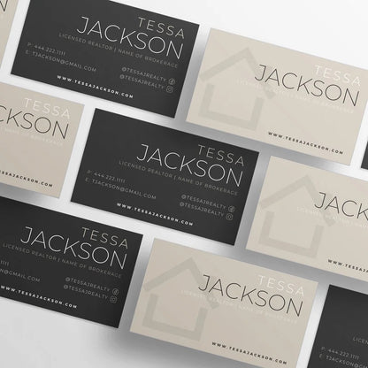 Custom Business Card Design | Luxe Branding for Small Business | Editable Canva Pro Design | Digital Business Card File | Print Ready Card