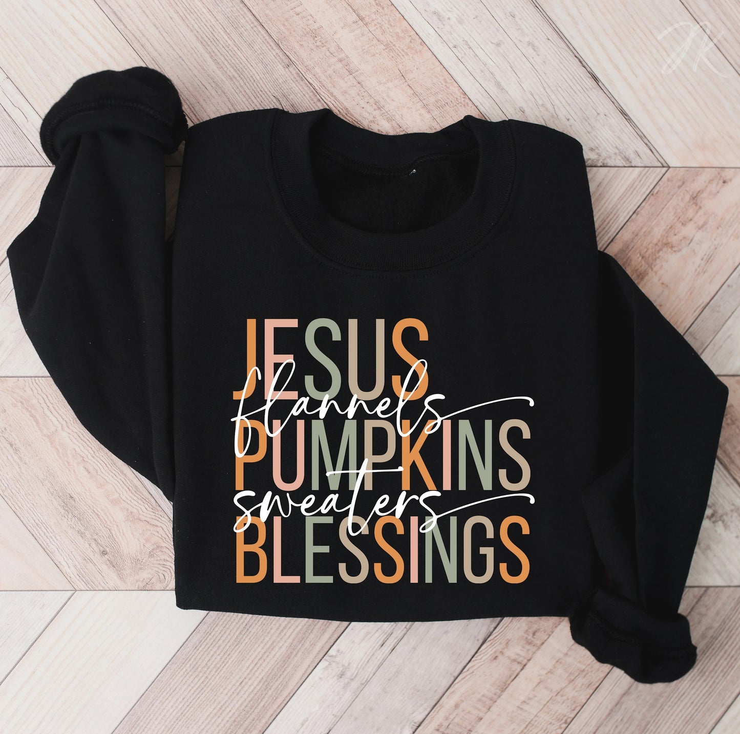 Jesus Flannels Pumpkins Sweaters Blessings | Retro Fall Sublimation | Christian PNG | Fall Shirt DIY | Png Sublimation | Cricut Cut File