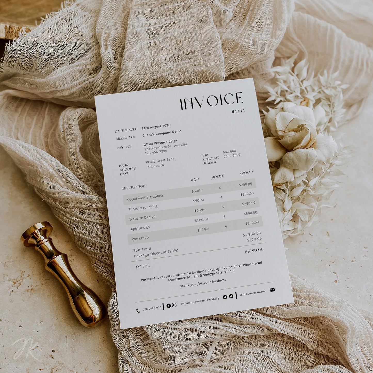 PLR/MRR Master Resell Rights Bundle | Modern Boho MEGA Business Brand Canva Bundle | QR Codes, Price Lists, Business Cards & More